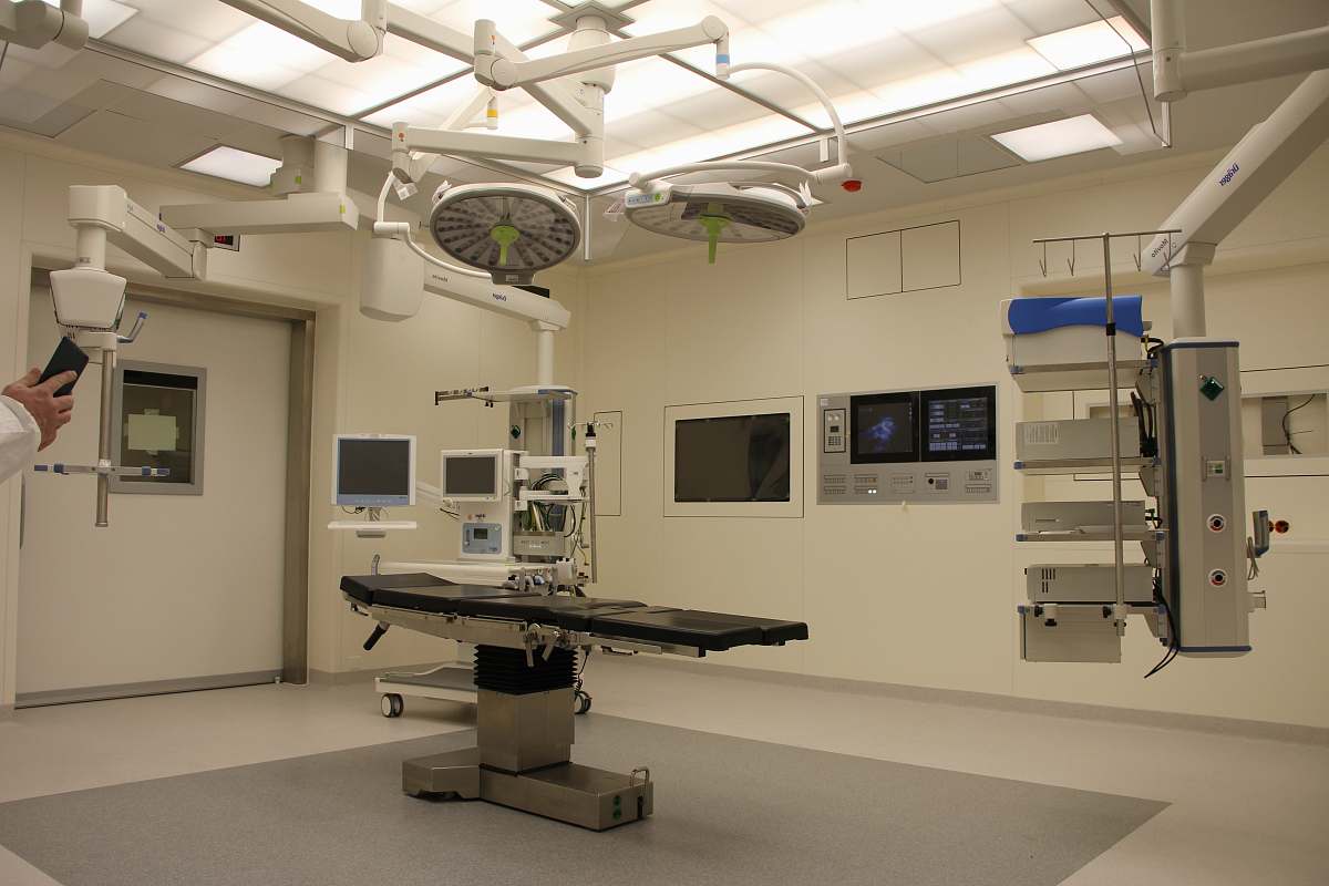 clinic white medical equipment medical
